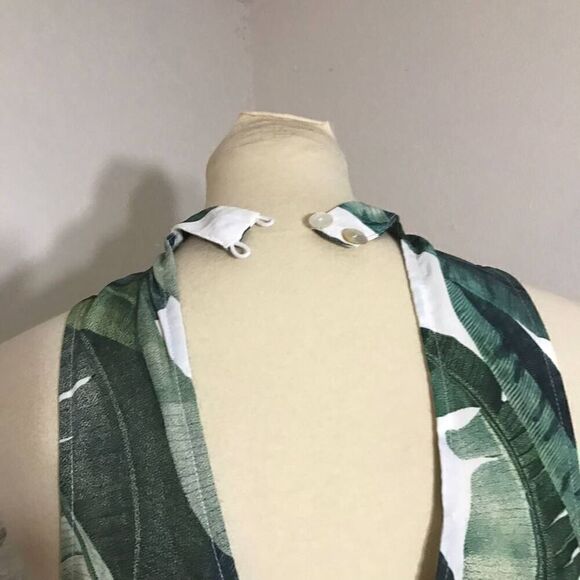 Show Me Your Mumu Casey Collar Halter Top Size Small - Picture 6 of 8